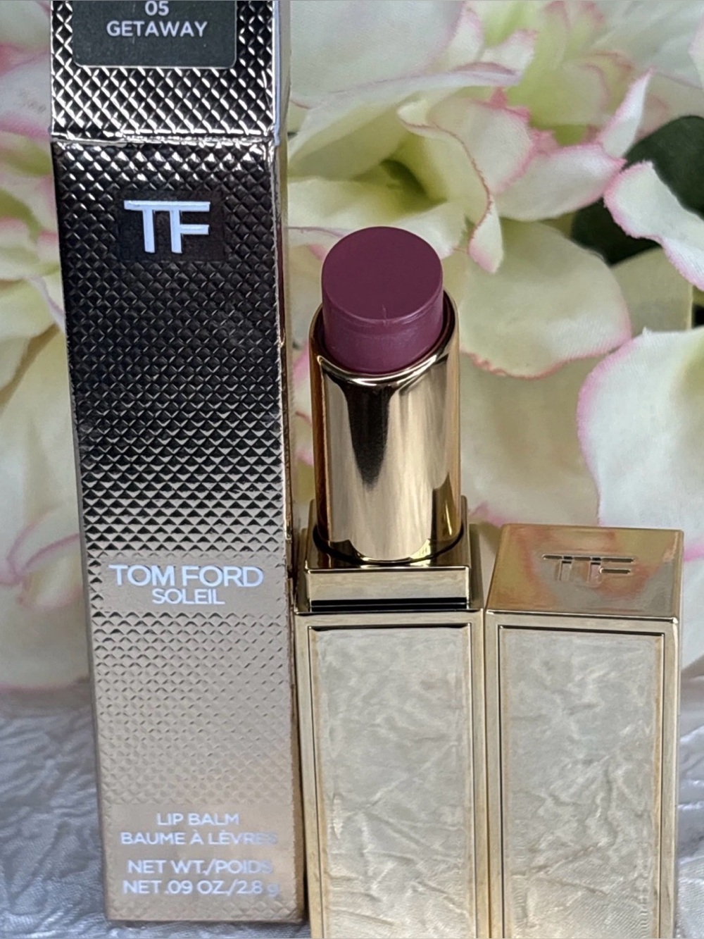 Tom Ford Soleil Lip Balm - 05 GETAWAY - Full Size New In Box